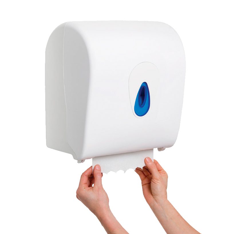 Modular autocut papirdispenser i brug