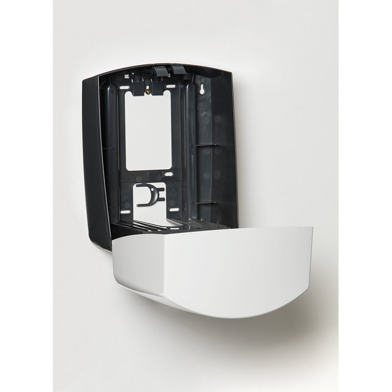 Myriad centertræk papirdispenser åben