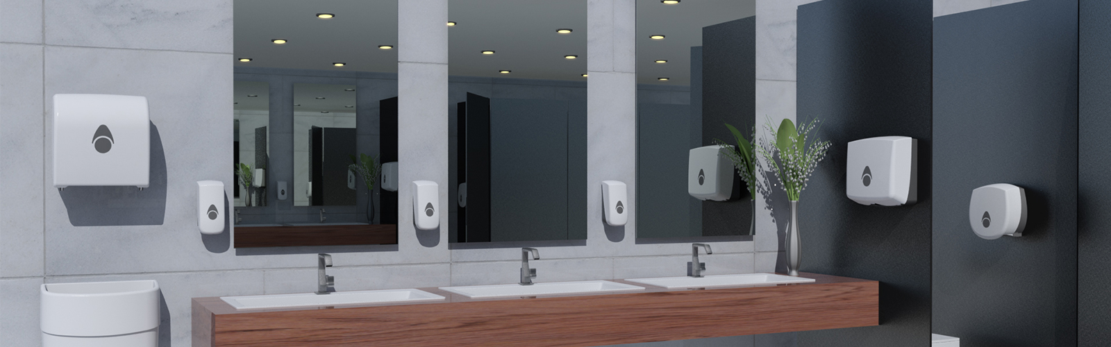 Myriad dispenser serie i toiletrum