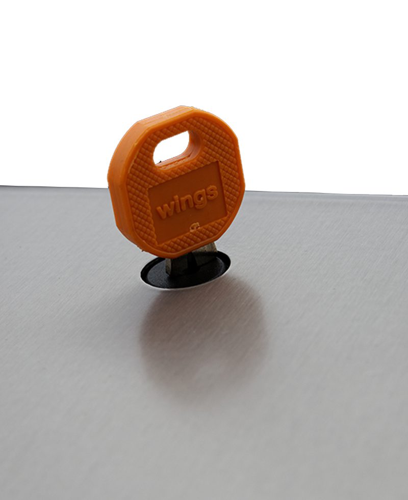 Wings dispenser nøgle