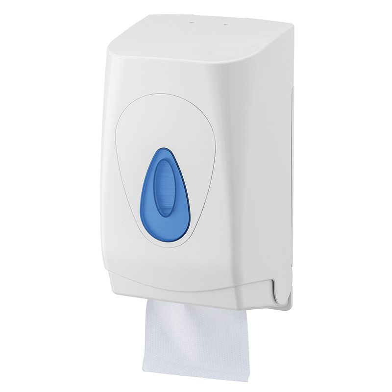 Modular dispenser til toiletpapir i ark